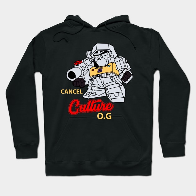 Cancel Culture OG Megatron Transformers Hoodie by SubieDad